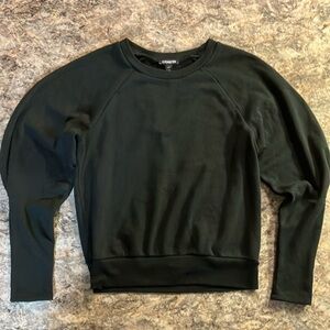 Express Black Crewneck Sweatshirt